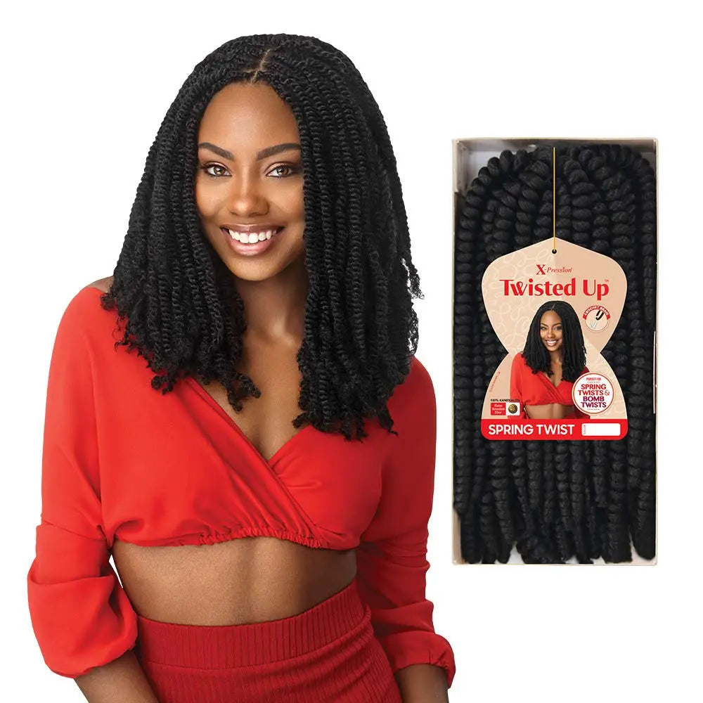 Outre Xpression Twisted Up Spring Twists 12" Supreme Hair & Beauty