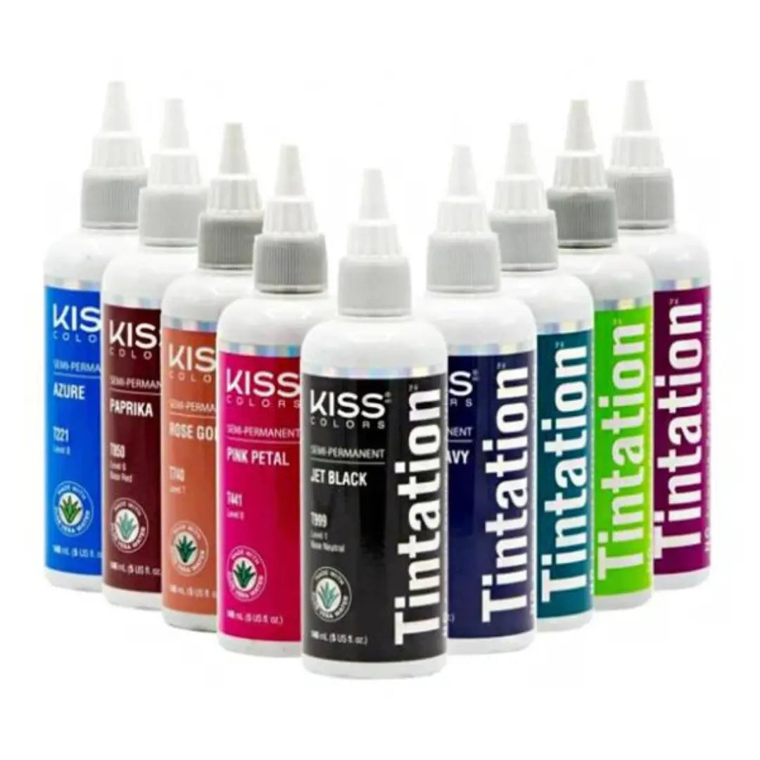 Tintation Semi Permanent Hair Color 5 oz Red By Kiss Supreme Hair