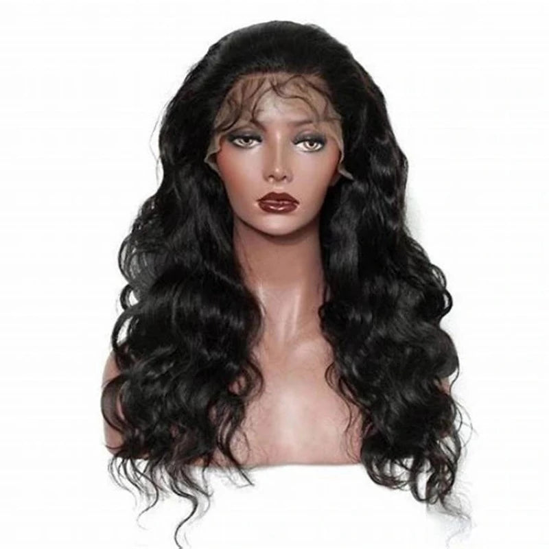 Prime 100% Human Hair 360 HD Swiss Lace Wig 18" Body Wave
