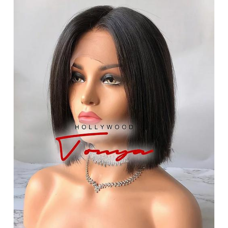 Hollywood Tonya 100% Unprocessed Human Hair 10" Bob Wig - Diane, Shop Supreme Beauty 