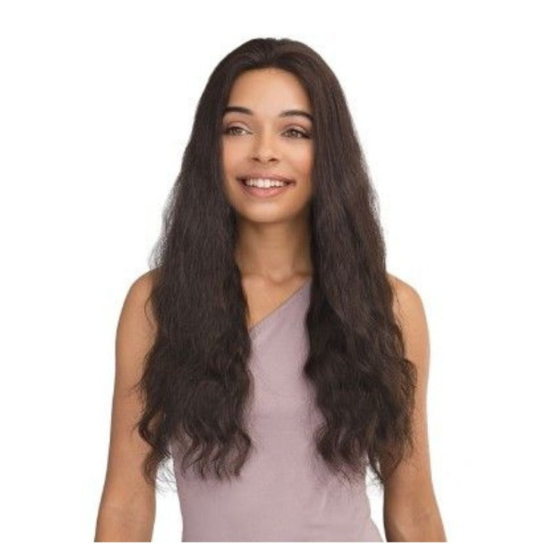 Janet 100% Natural Virgin Remy Human Hair Wig- 22" Natural Part, Shop Supreme beauty
