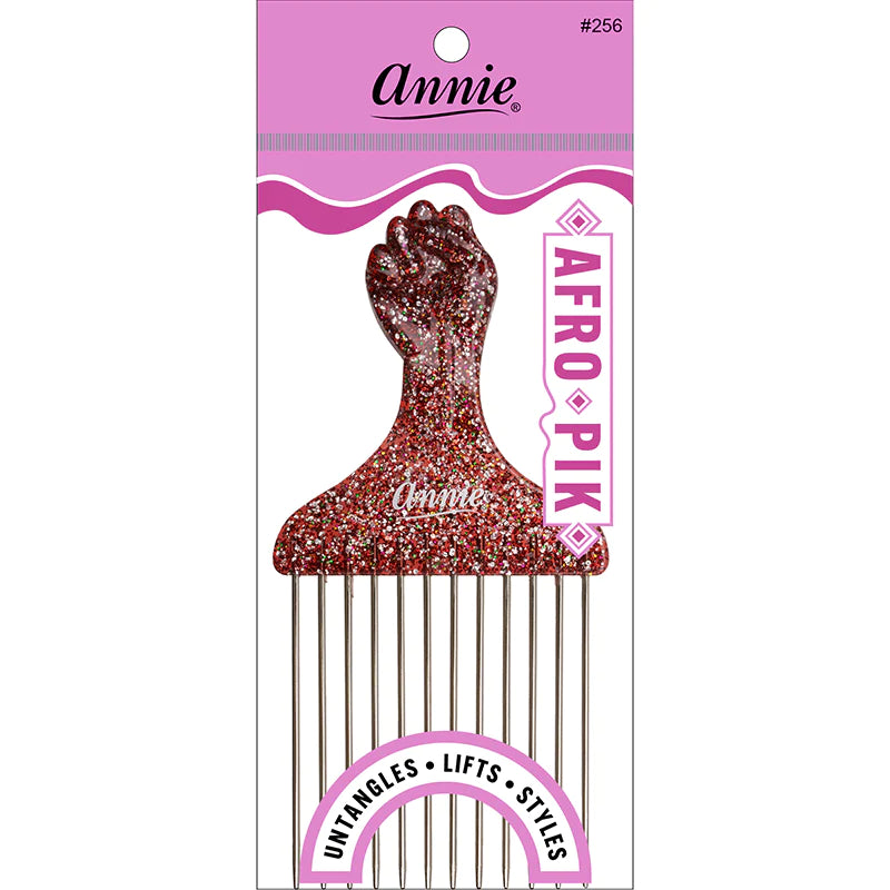 Annie Luminous Fist Afro Hair Pik-Assorted Colors