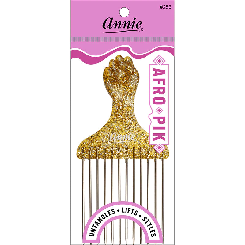 Annie Luminous Fist Afro Hair Pik-Assorted Colors