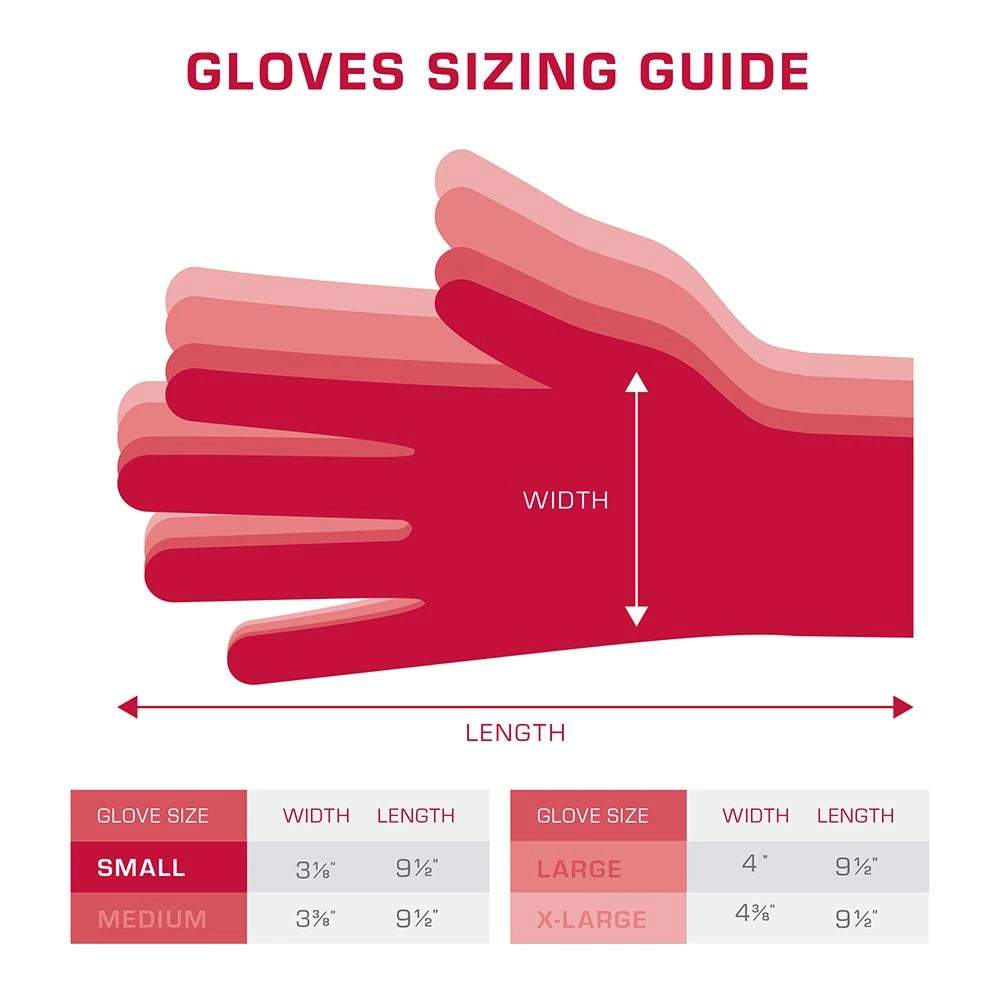 Latex Gloves Powder Free by Red by Kiss 30-Ct Size: Small