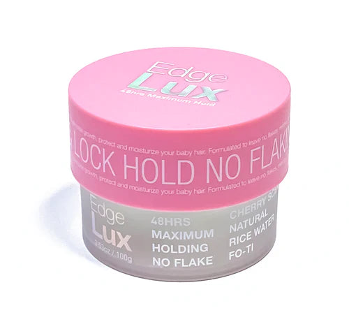 Lux Collection EDGE LUX 48 Hour Maximum Hold No Flaking Natural Ingredients Conditioning Hair Gel