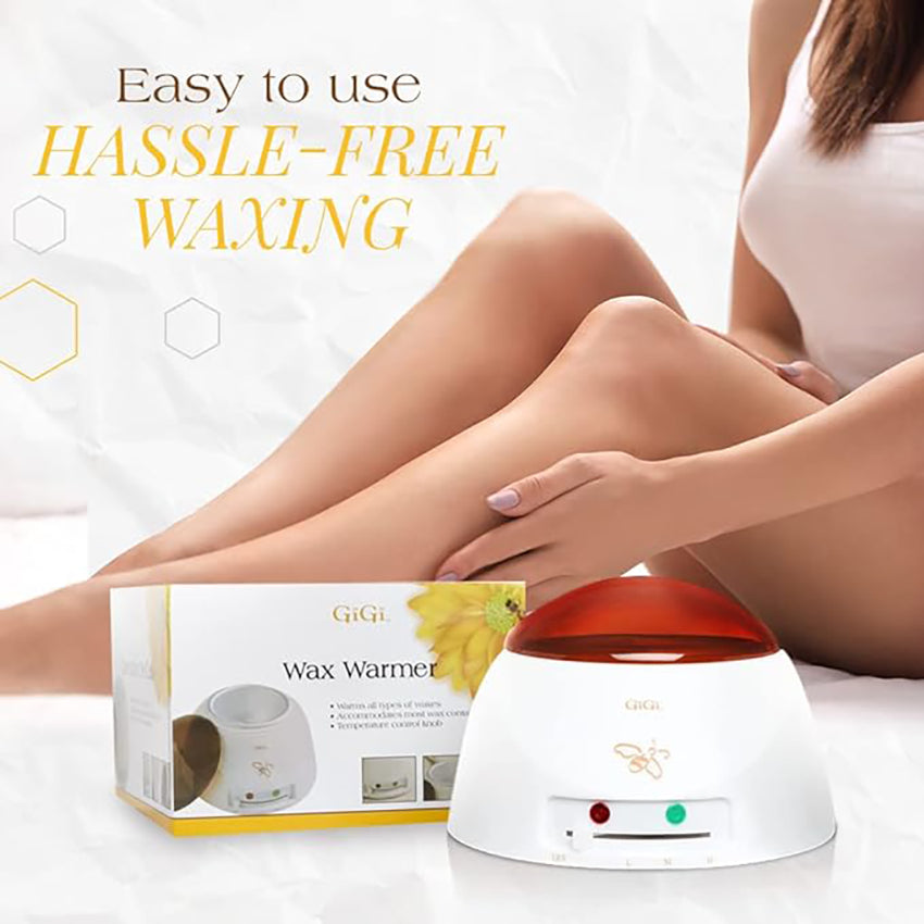 GiGi Multi-Purpose Hair Removal Wax Warmer, Multi-Formula Warmer with Adjustable Temperature Control, 14 oz