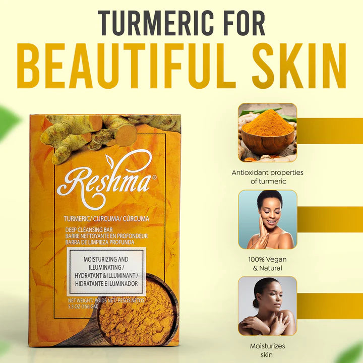 Reshma Moisturizing and Illuminating Turmeric Soap - 5.5 oz