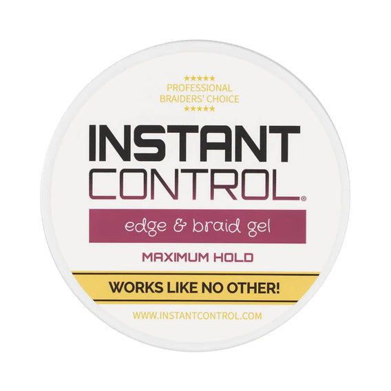 Instant Control Edge & Braid Gel Maximum Hold Choose Size