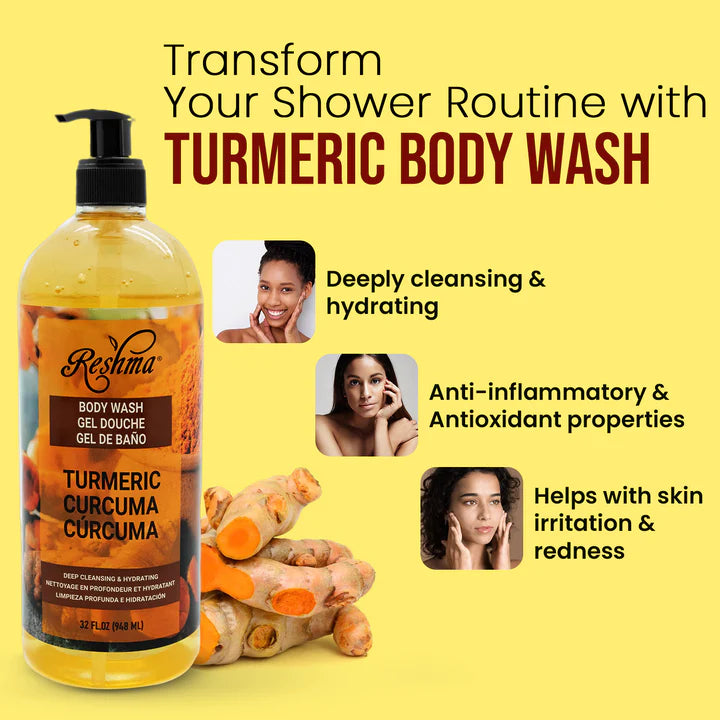 Reshma Beauty® Turmeric Body Wash - 32 oz