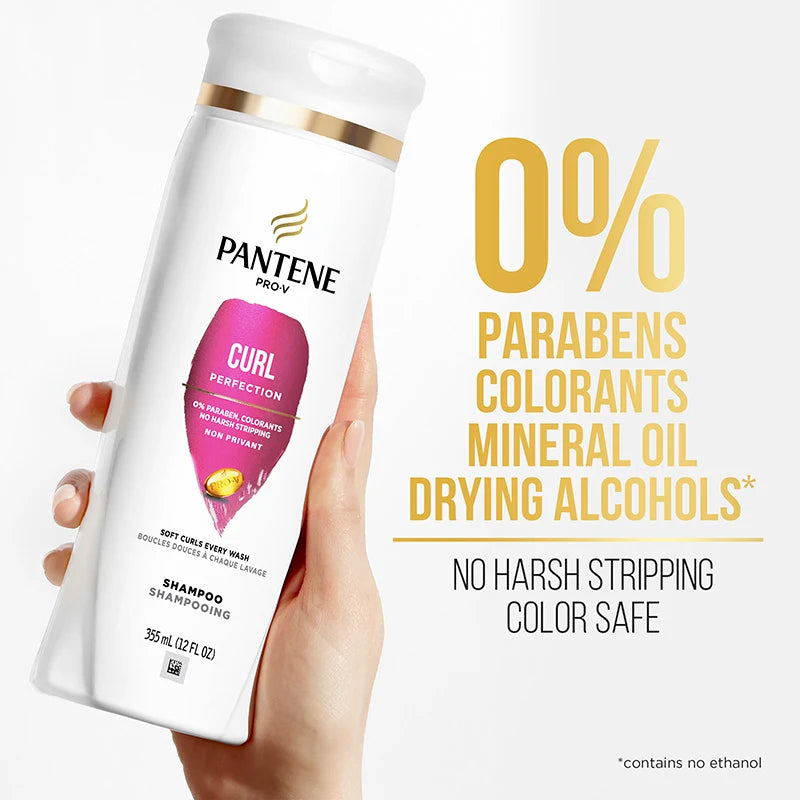 Pantene Pro-V Curl Perfection Shampoo 12 oz