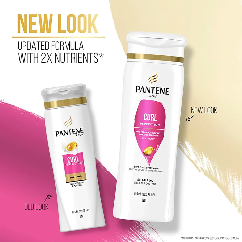 Pantene Pro-V Curl Perfection Shampoo 12 oz