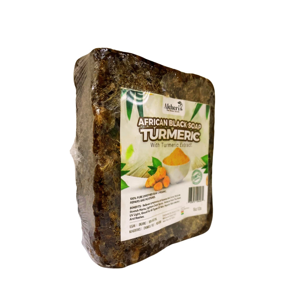 African Black Soap Turmeric with Turmeric Extract