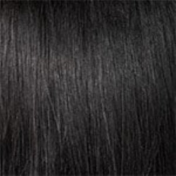 1 jet black hair color swatch
