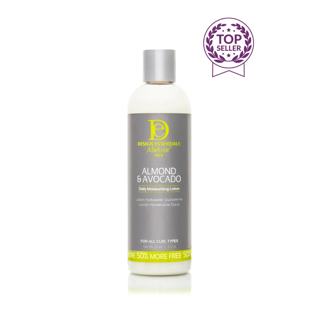 Design Essentials Natural Hair Almond & Avocado Daily Moisturizing Lotion 