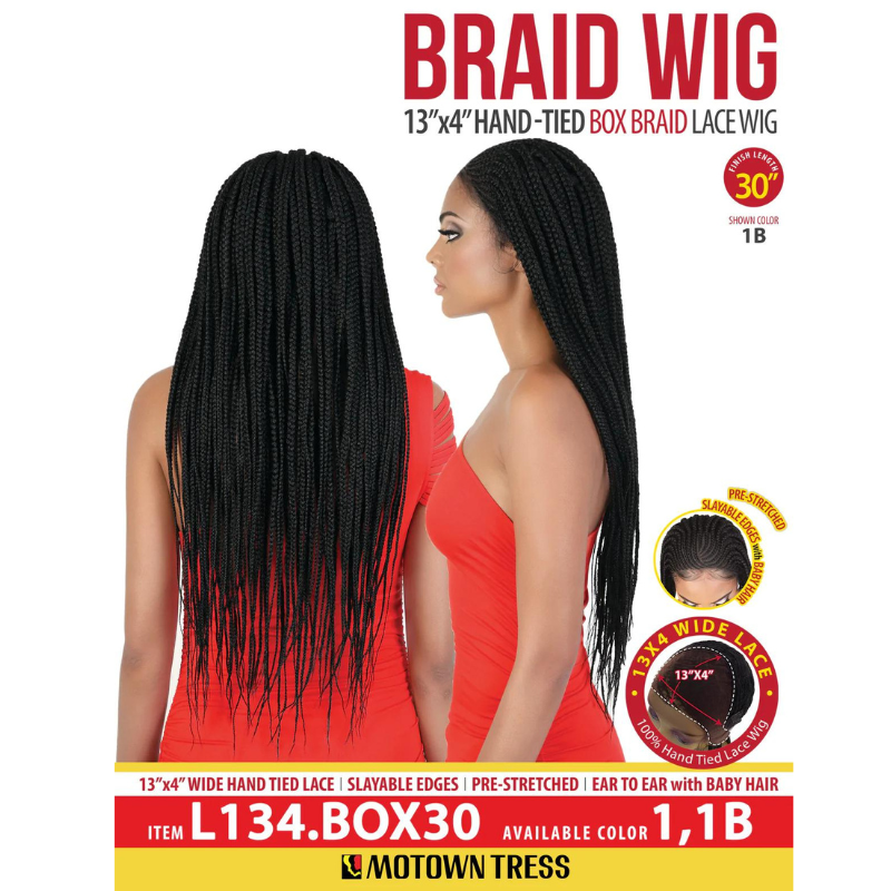 Motown Slayable and Spinable Braid Lace Wig