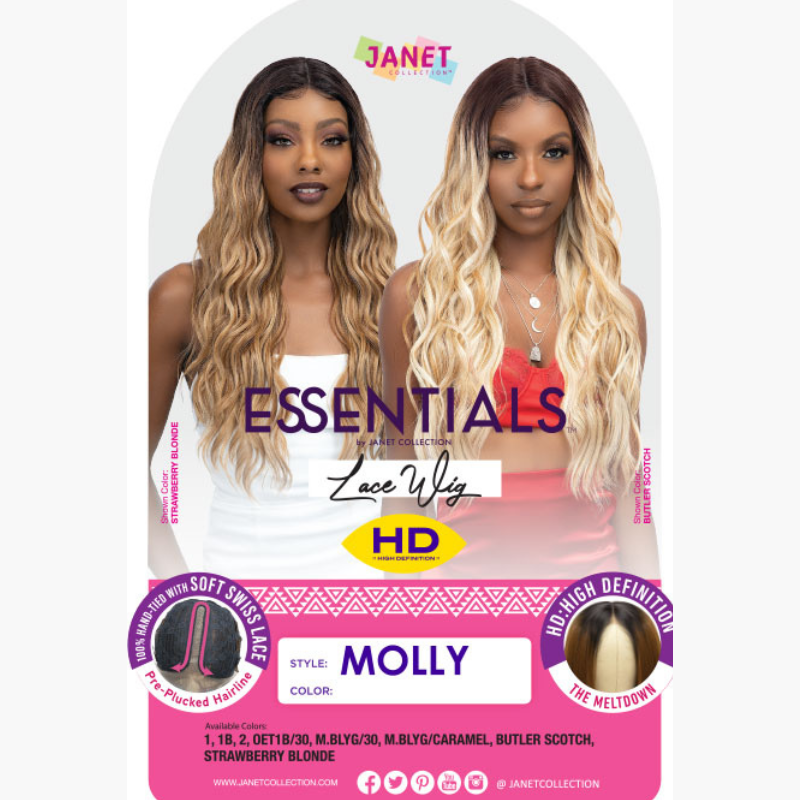 Janet Collection Essentials HD Lace Synthetic Wig- Molly