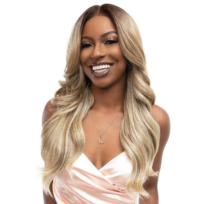 Janet Melt Collection HD Swiss Lace Part Synthetic Wig- Dale
