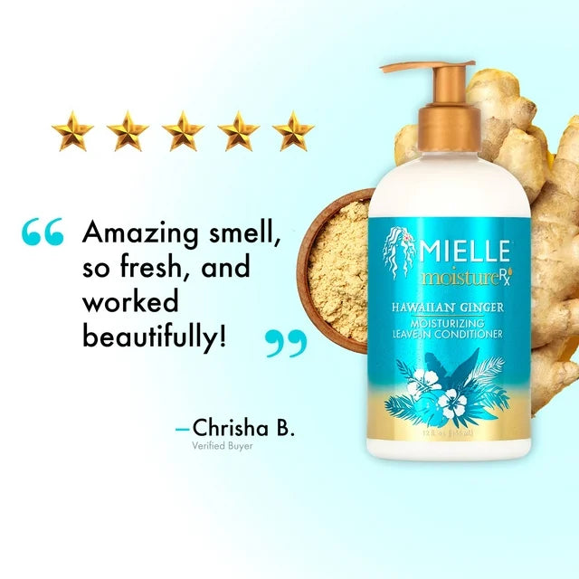 Mielle Organics Moisture RX Hawaiian Ginger Moisturizing Leave-In Conditioner 