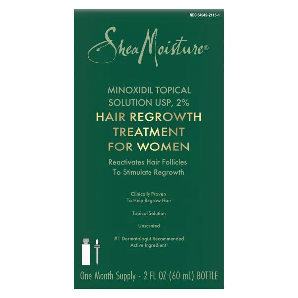 SheaMoisture Minoxidil 2% Hair Treatment Solution - 2 fl oz