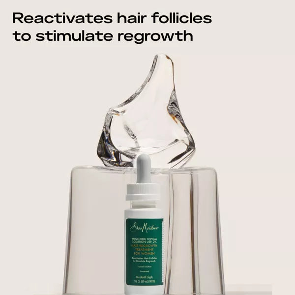 SheaMoisture Minoxidil 2% Hair Treatment Solution - 2 fl oz