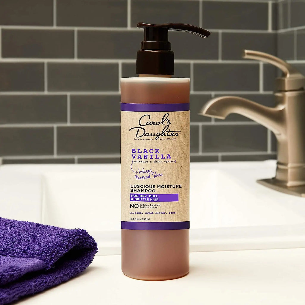 Carol's Daughter Black Vanilla Moisture & Shine Sulfate Free Shampoo for Dry Hair 