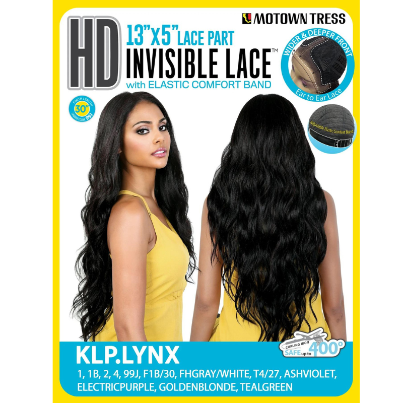 Motown Tress 13X5 HD Invisible Lace Wig With Elastic Band- Lynx