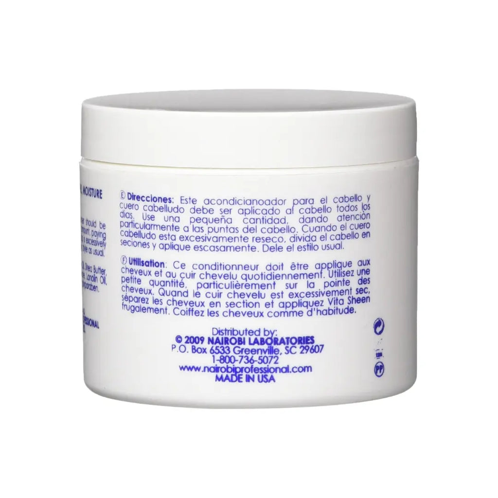 Nairobi Vita-Sheen Light Conditioning Hairdress and Glossifier 4 oz
