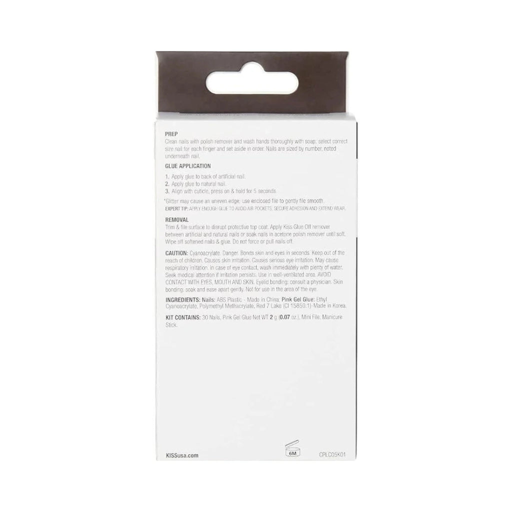 Kiss Classy Classy Premium Nails 30-Count Long Length