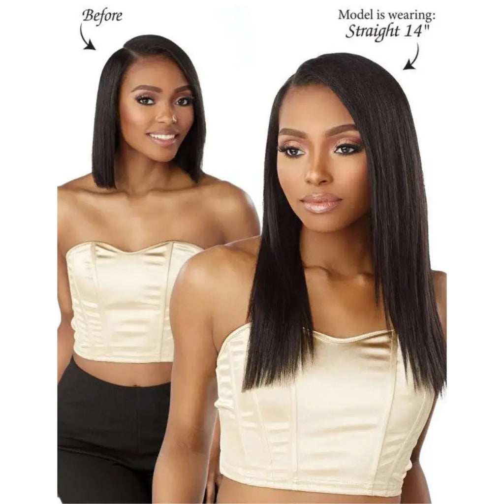 Sensationnel Empire Butterfly 7-Piece Clip-in Hair Extensions- 14" inches