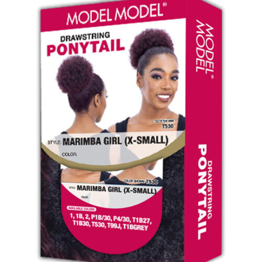 Model Model Marimba Girl Drawstring Ponytail