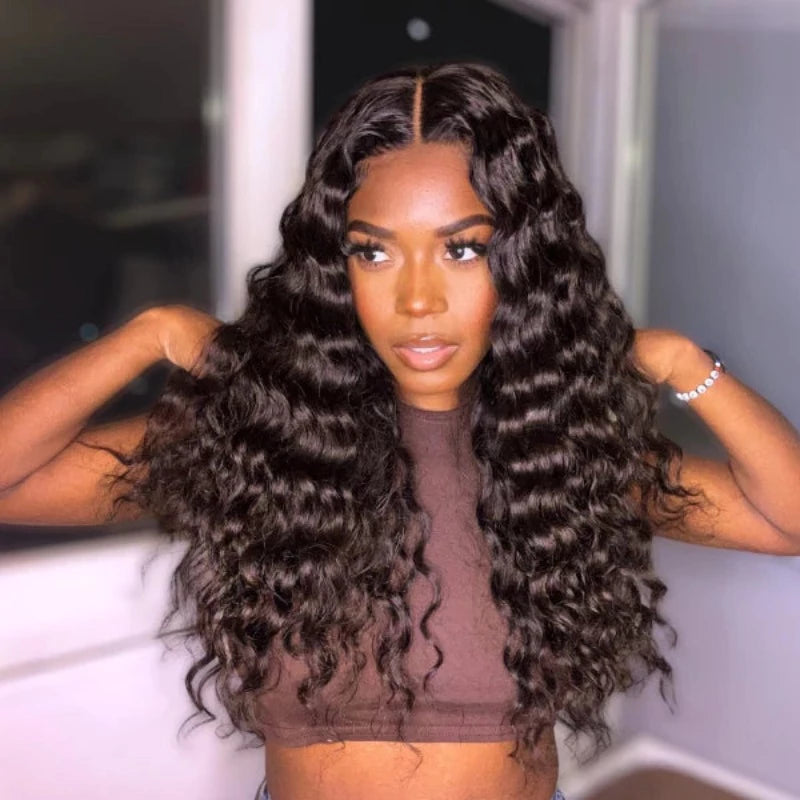 Hair Topic 10A Brazilian Human Hair Ocean Wave Wig-24"-26"