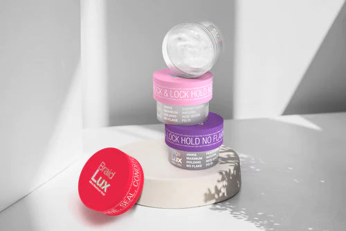 Lux Collection EDGE LUX 48 Hour Maximum Hold No Flaking Natural Ingredients Conditioning Hair Gel