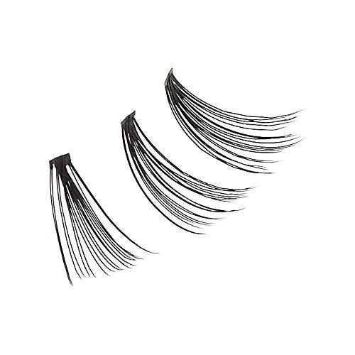 I-Envy Salon Quality 20D Extension Cluster Individual Lashes J Curl Flat Roots