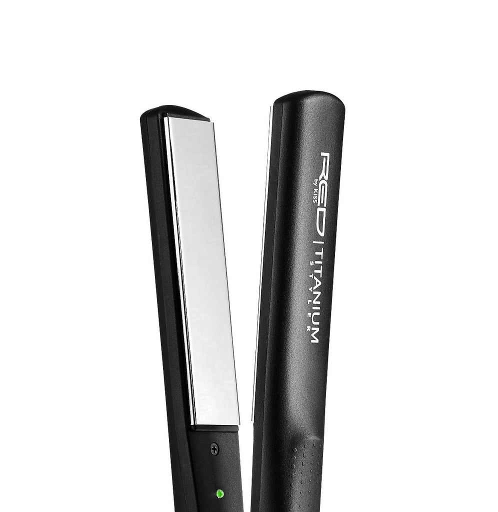 Red By Kiss Titanium Styler Flat Iron 450⁰F Max