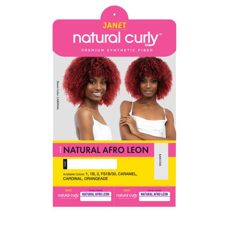 Natural Afro Wig- Leon