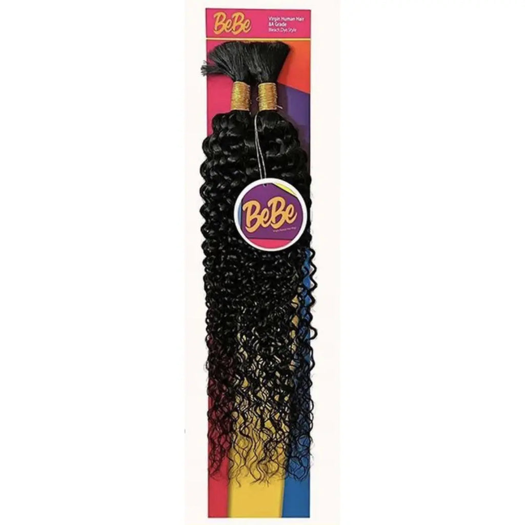 Bebe by Rio Hair 8A Micro Braiding Virgin Human Hair - Bohemian Curl 