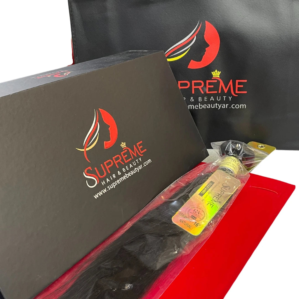 SUPREME 100% Unprocessed Virgin Human Hair Bundle Deal Solution