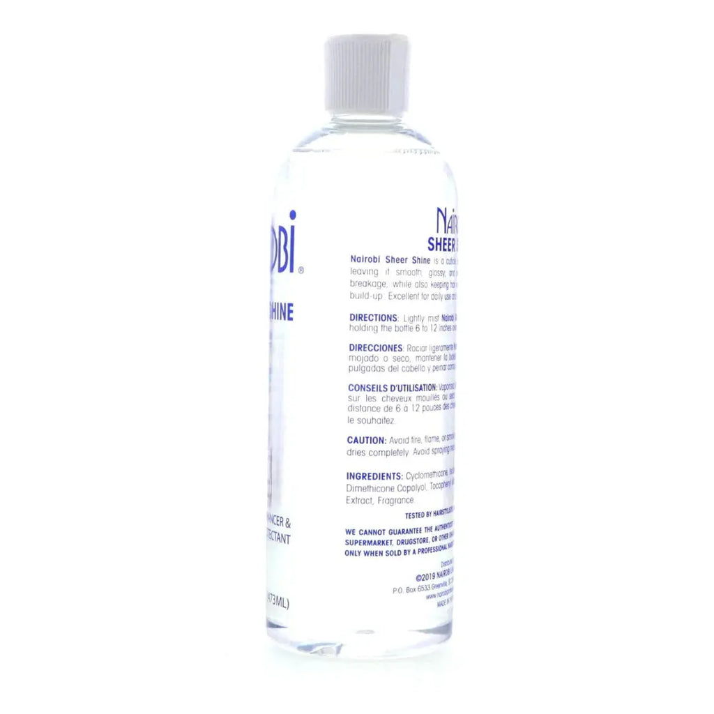 Nairobi Sheer Shine Enhancer & Thermal Protectant