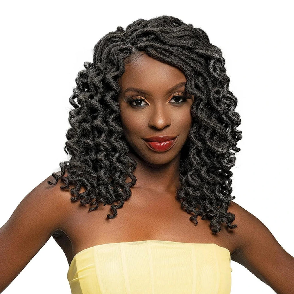 Femi Collection Lova Tress Premium Edition 3X's Curly Crochet Hair Locs 