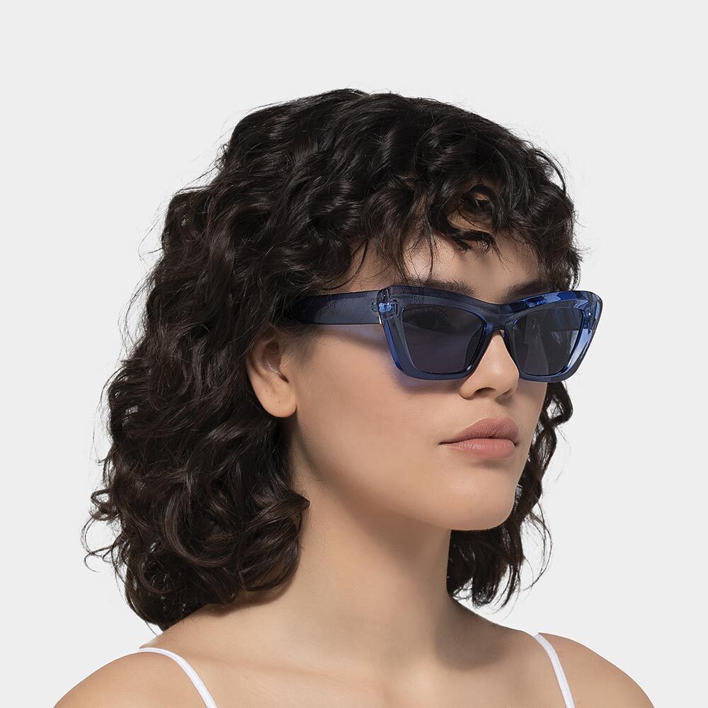 Ivy Beauty Mad Shade Vibrant Sunglasses Blue