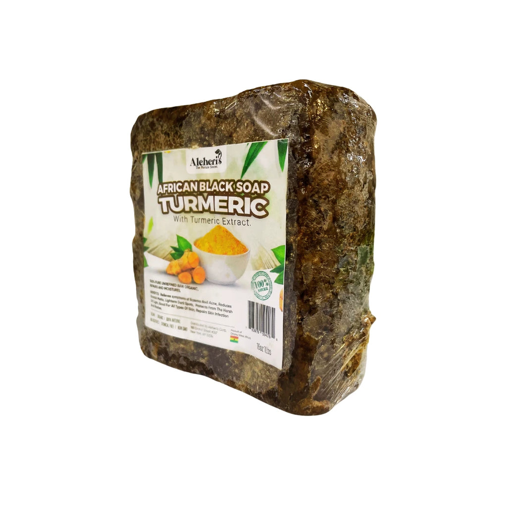 African Black Soap Turmeric with Turmeric Extract