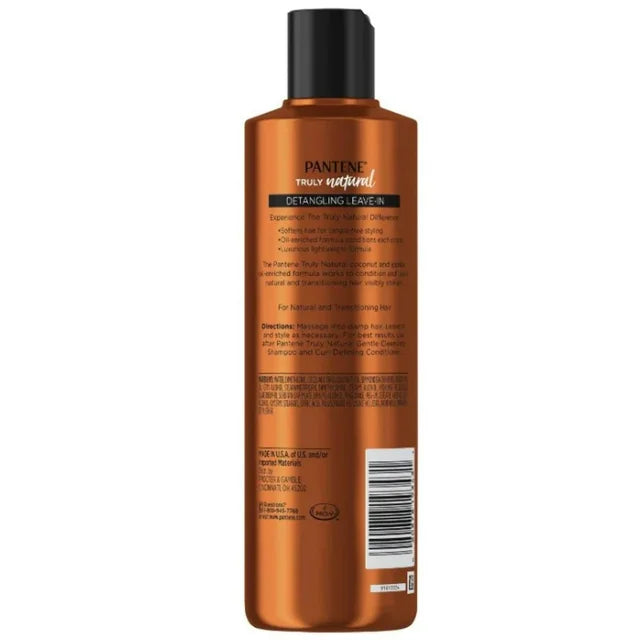 Pantene Truly Natural Detangling Leave-in with Coconut & Jojoba Oil 