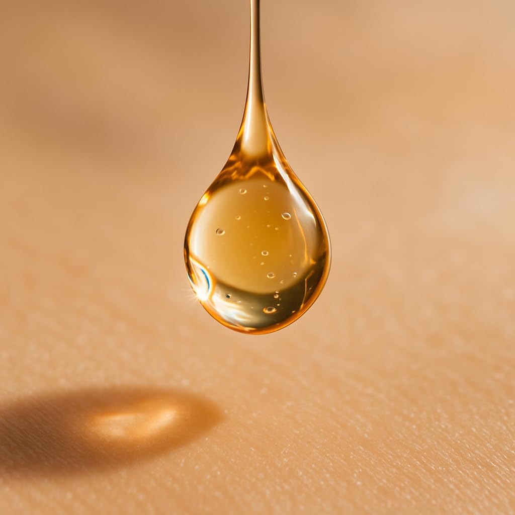 Dropper of Global Beauty Care Vitamin C Niacinamide Serum showing texture