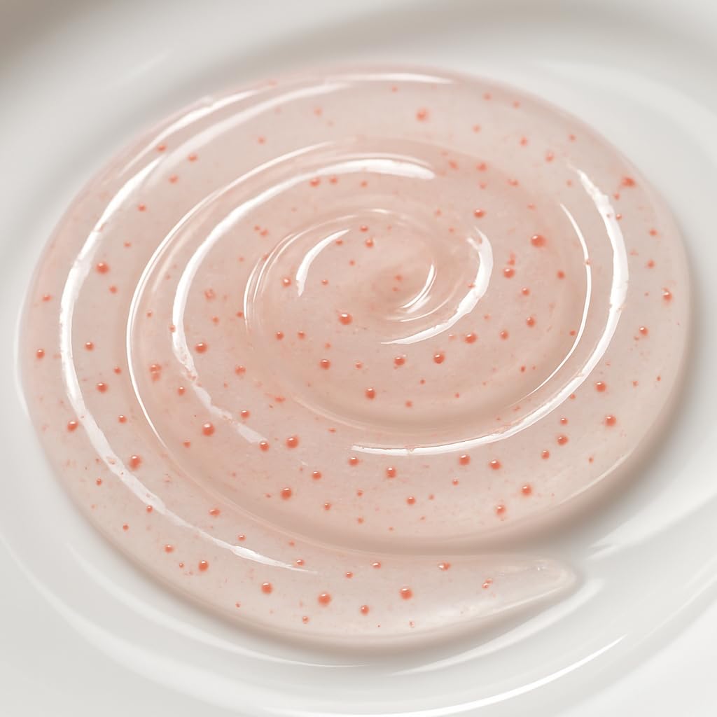Lathering Spascriptions Watermelon & Strawberry Body Wash with exfoliating beads
