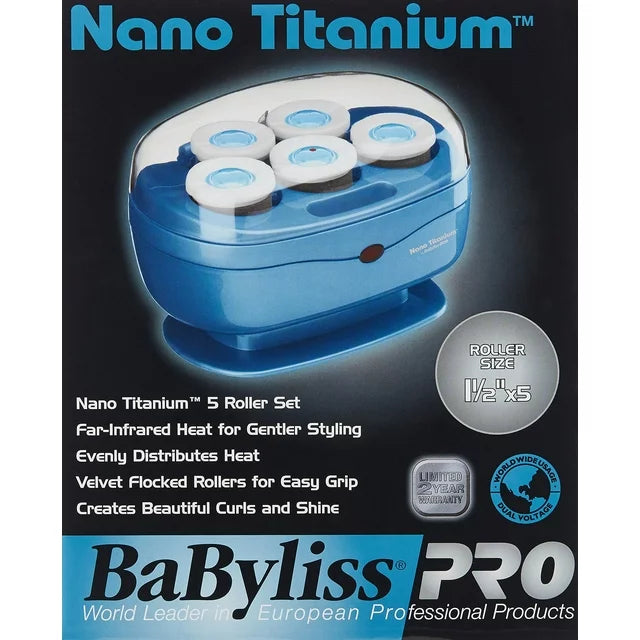 BabylissPro® Nano Titanium™ Jumbo Hot Roller Hairsetter, 5 Ct