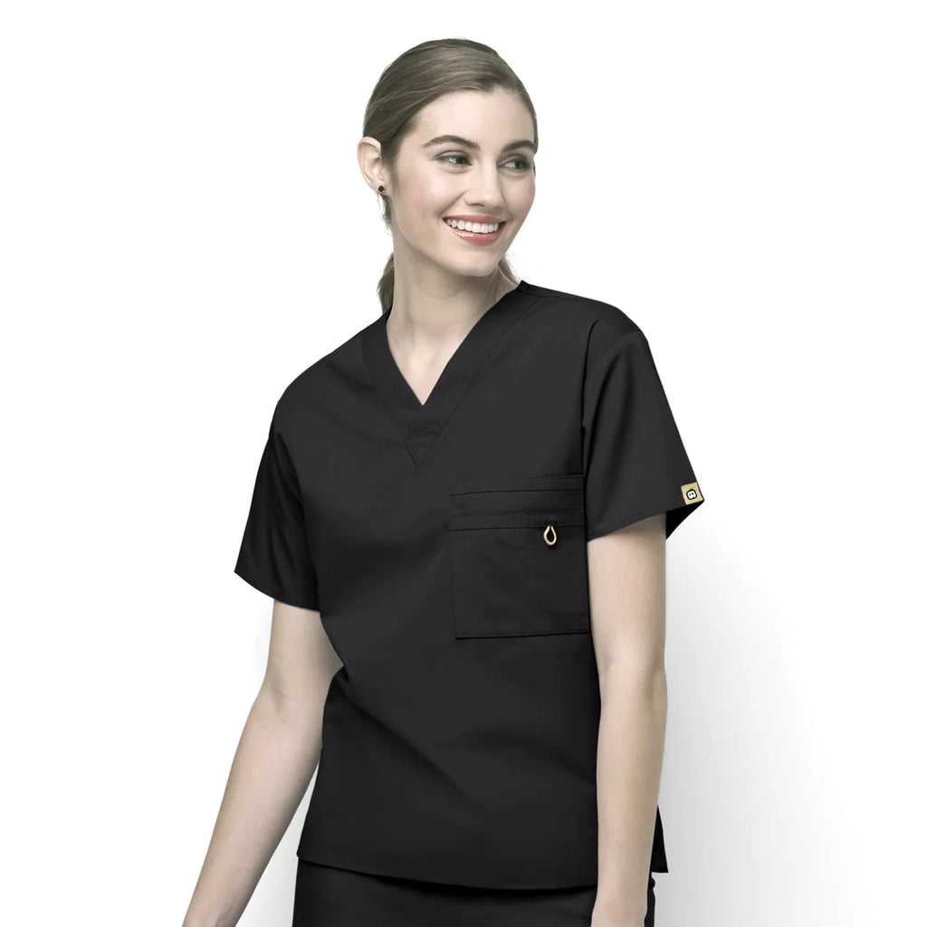 Wonderwink Origins Alpha-Unisex V-Neck Scrub Top
