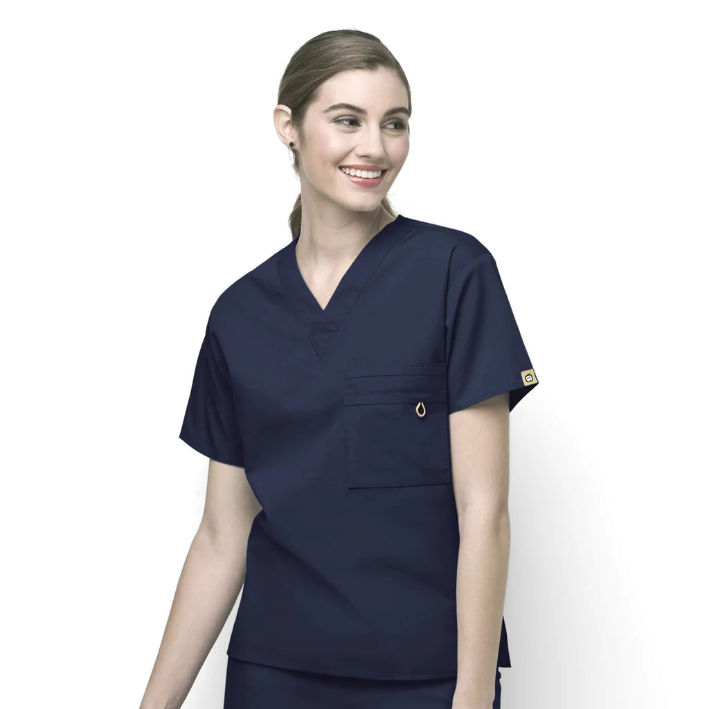 Wonderwink Origins Alpha-Unisex V-Neck Scrub Top