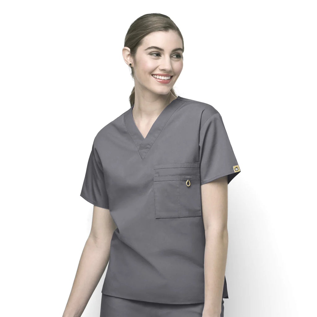 Wonderwink Origins Alpha-Unisex V-Neck Scrub Top