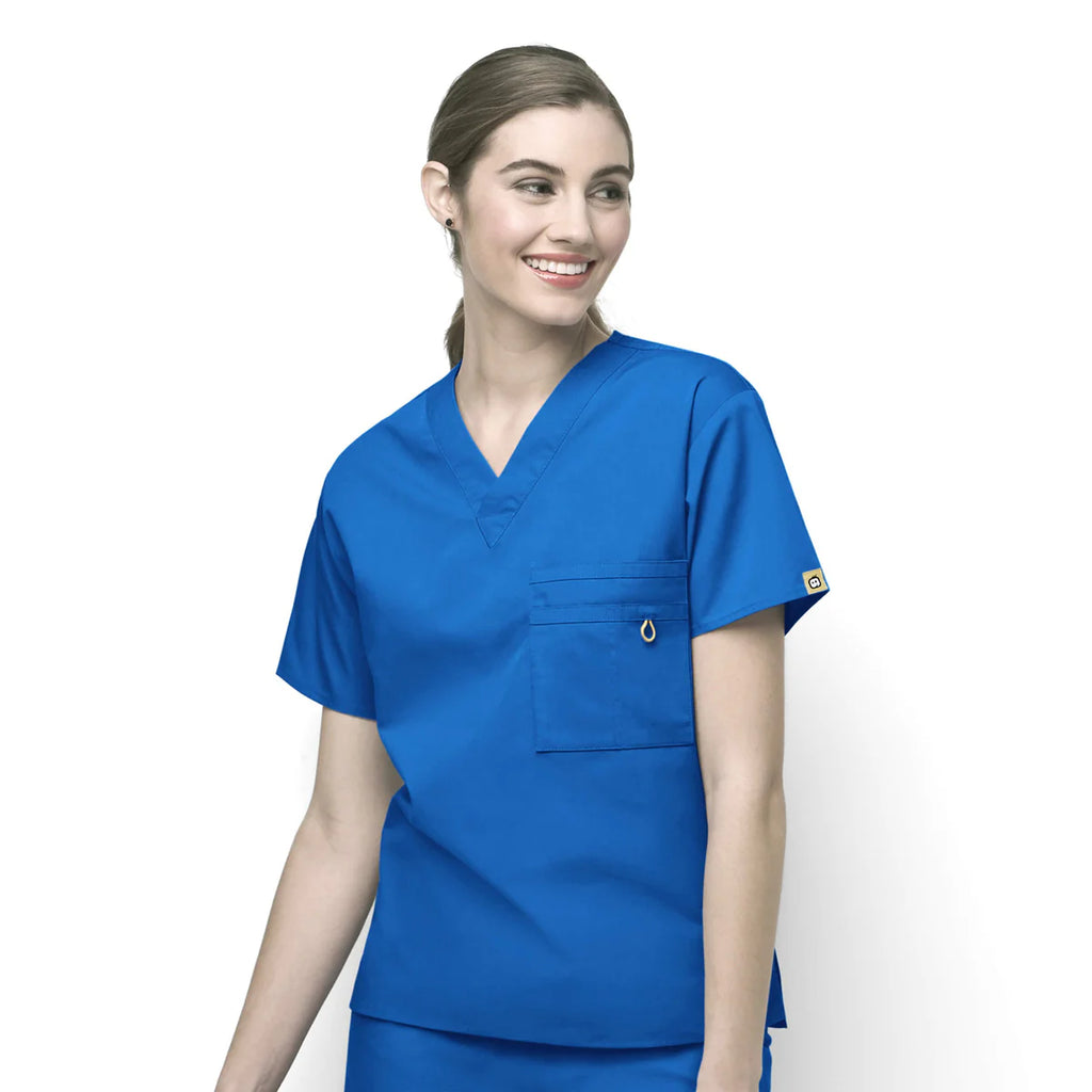 Wonderwink Origins Alpha-Unisex V-Neck Scrub Top