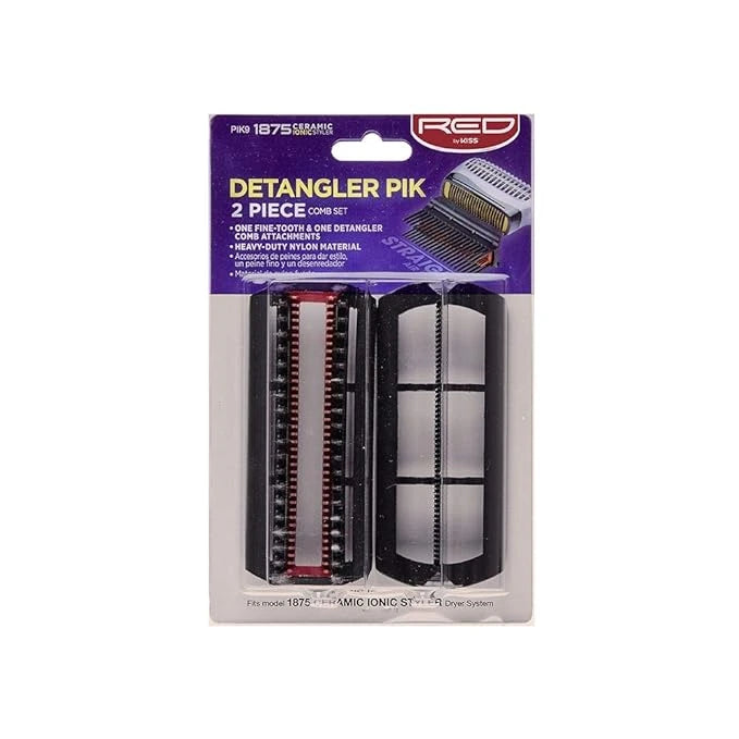 Detangler Pik 2-Piece Comb Set - Fits model 1875 Ceramic Ionic Styler Dryer 